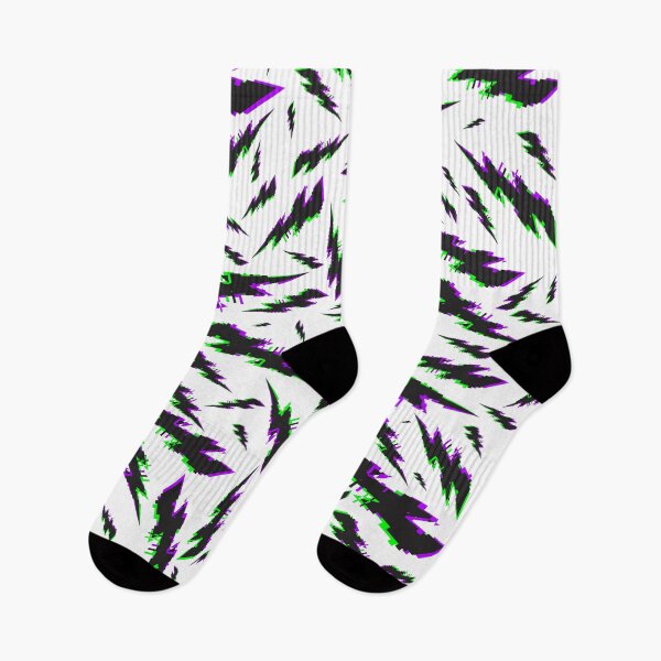 Item preview, Scatter Green 'n' Purple (White) designed and sold by GlitchClothing.
