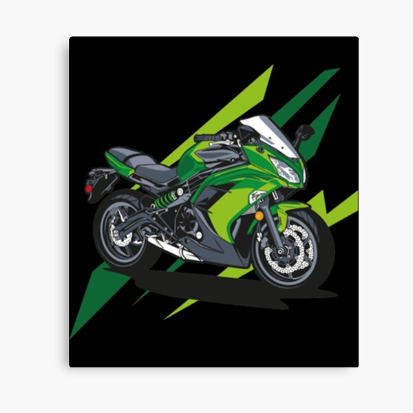 Ninja Zx 6r Canvas Prints for Sale | Redbubble