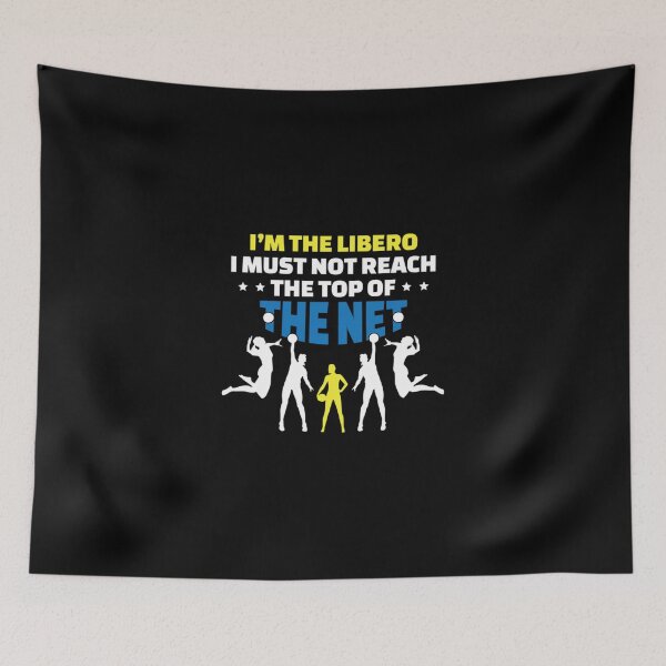Item preview, Libero I Must Not Reach The Top Of The Net Volleyball Fan Classic T-Shirt designed and sold by stewaales6.
