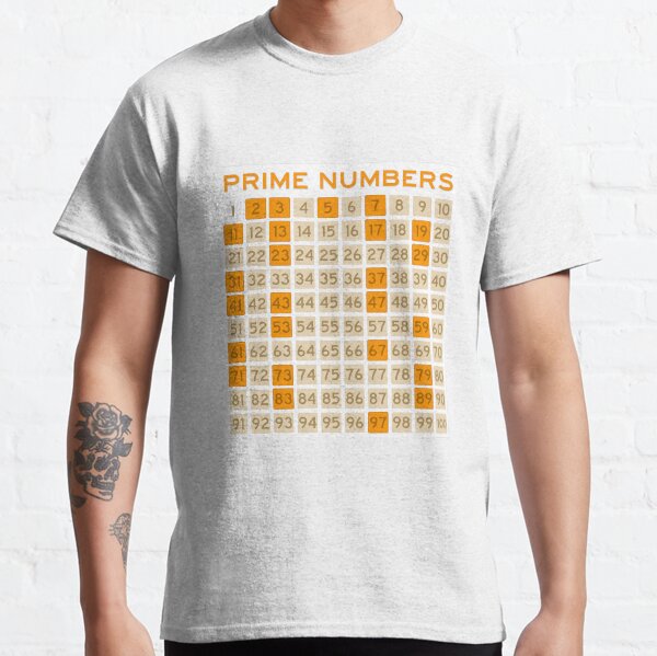prime numbers Classic T-Shirt