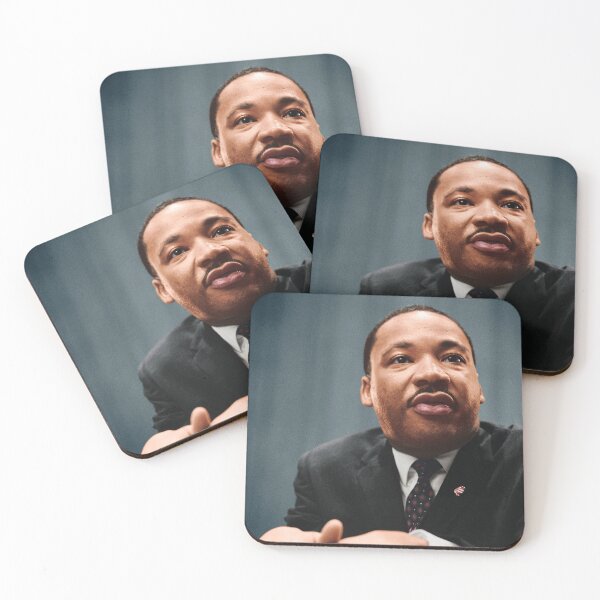 Item preview, Martin Luther King Jr - Hand Colored Photograph designed and sold by MonochromaKey.