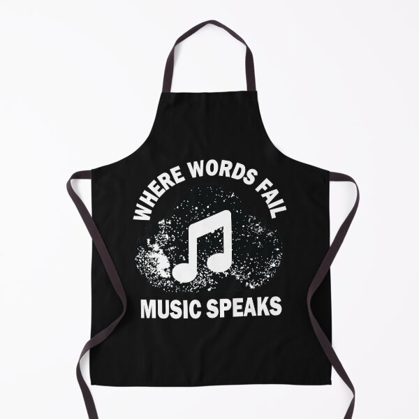 Item preview, Where Words Fail Music Speaks designed and sold by beefrancky.