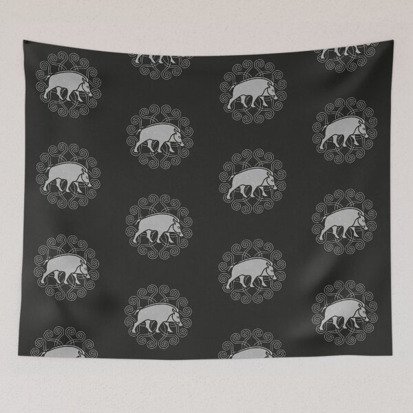 Item preview, Pictish Wild Boar designed and sold by lisousisa.