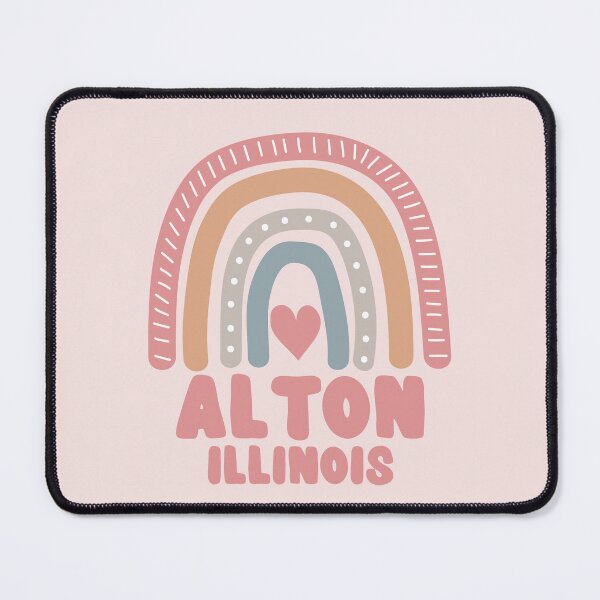 Item preview, Alton Illinois Cute Boho Rainbow designed and sold by Krysanthe.