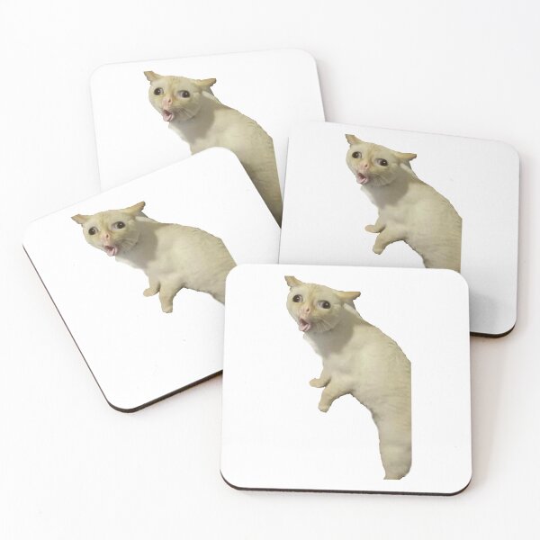Item preview, Cat Coughing  designed and sold by MemeStickers0.