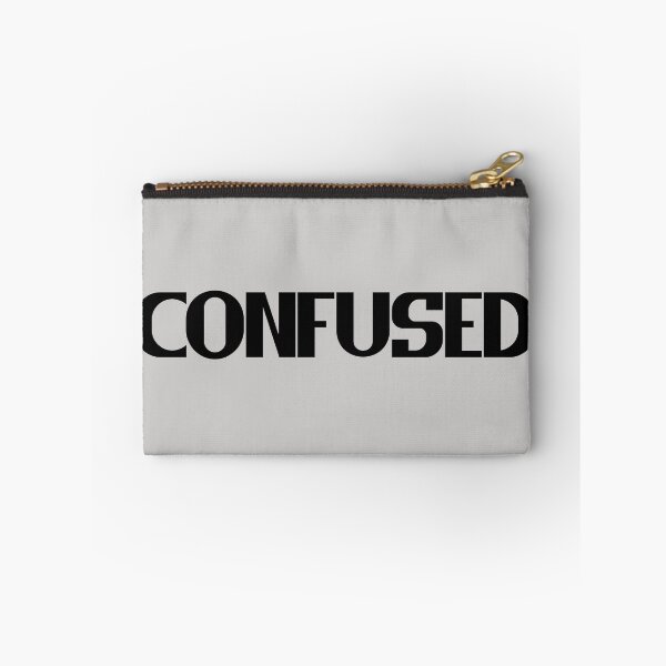 Item preview, Confused - Bold Black Text designed and sold by Chubuter.