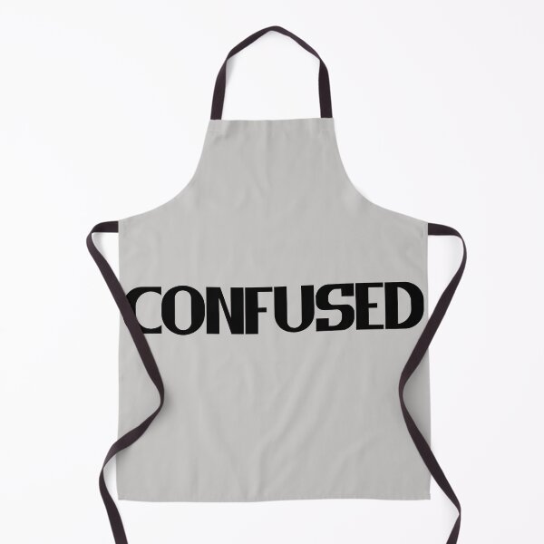 Item preview, Confused - Bold Black Text designed and sold by Chubuter.