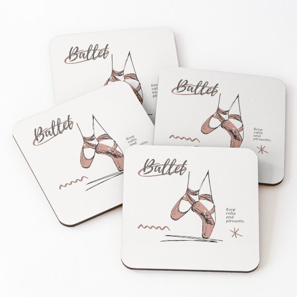 Item preview, Ballet Day Keep Calm and Pirouette For Ballerina Ballet Dancer Girls and Woman ballet Gift  designed and sold by SweetbeStore.