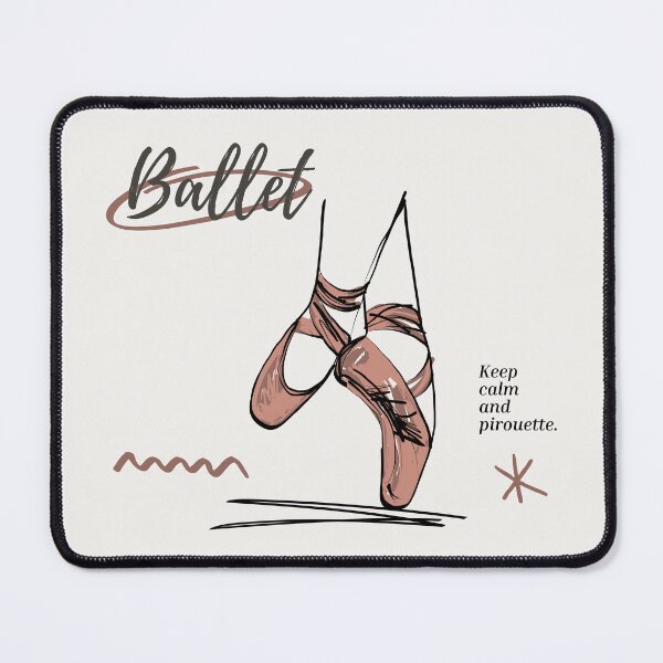 Item preview, Ballet Day Keep Calm and Pirouette For Ballerina Ballet Dancer Girls and Woman ballet Gift designed and sold by SweetbeStore.