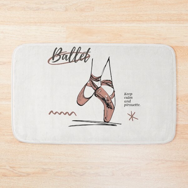 Item preview, Ballet Day Keep Calm and Pirouette For Ballerina Ballet Dancer Girls and Woman ballet Gift  designed and sold by SweetbeStore.