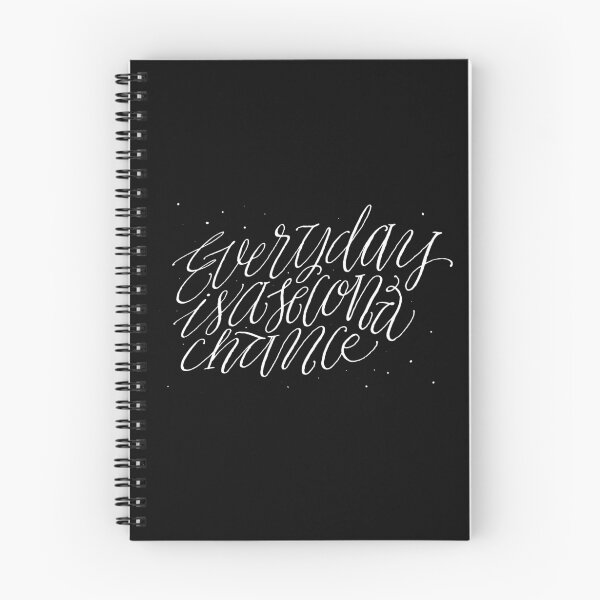 Item preview, Every day is a second chance designed and sold by Elena Shmidt.