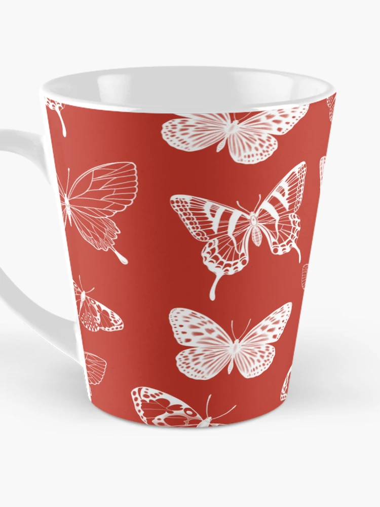 Thumbnail 3 of 4, Coffee Mug, Butterfly Pattern designed and sold by KP-Pattern.
