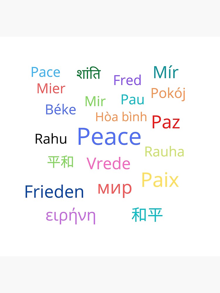 say-peace-in-different-languages-poster-for-sale-by-edelisa-redbubble