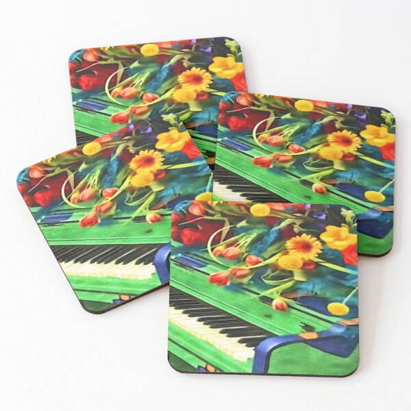 Item preview, Piano Bar, Oil Abstract designed and sold by MediaArtbyMara.
