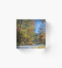 Scenic Highway Splendor Acrylic Block