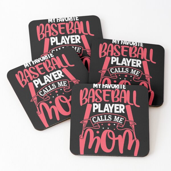 Item preview, My Favorite Baseball Player Calls Me Mom Batter Hitter designed and sold by canadianline.