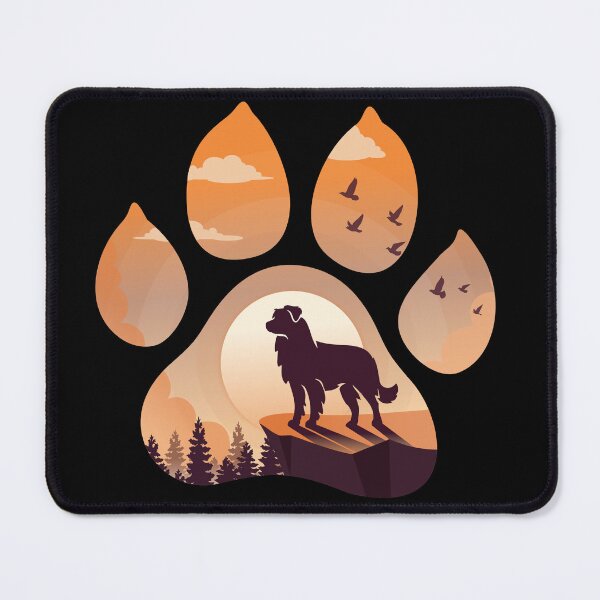 Item preview, Australian Shepherd Sunset with tail designed and sold by Highkeys.