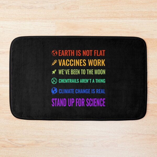 Item preview, Earth Is Not Flat Vaccines Work T-ShirtEarth is not flat! Vaccines work! T-Shirt_by Jonathon John_ designed and sold by Tuyenvnquan32.