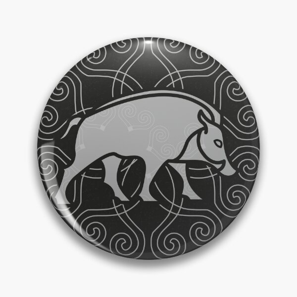 Item preview, Pictish Wild Boar designed and sold by lisousisa.