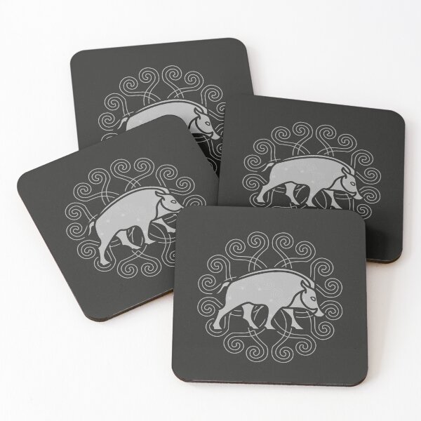 Item preview, Pictish Wild Boar designed and sold by lisousisa.