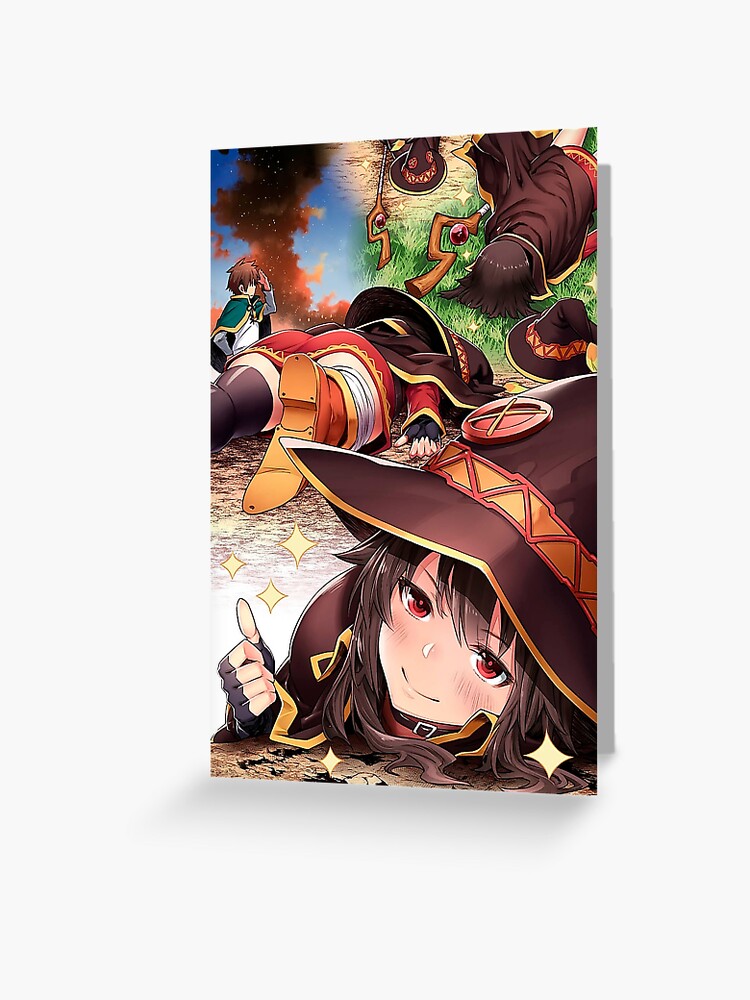 Konosuba Kono Suba Kono subarashii sekai ni shukufuku o! Greeting Card for  Sale by Hocku