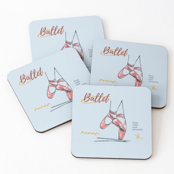 Item preview, Ballet Day Keep Calm and Pirouette For Ballerina Ballet Dancer Girls and Woman ballet Gift  designed and sold by SweetbeStore.