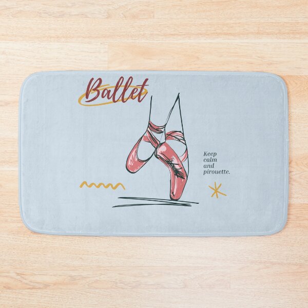 Item preview, Ballet Day Keep Calm and Pirouette For Ballerina Ballet Dancer Girls and Woman ballet Gift  designed and sold by SweetbeStore.