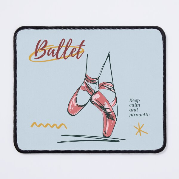 Item preview, Ballet Day Keep Calm and Pirouette For Ballerina Ballet Dancer Girls and Woman ballet Gift designed and sold by SweetbeStore.