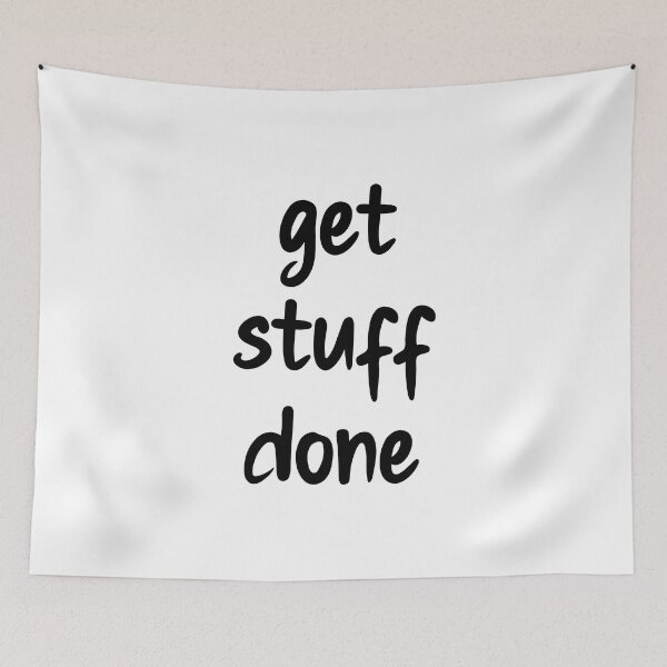 Item preview, get stuff done designed and sold by safiaraoof.