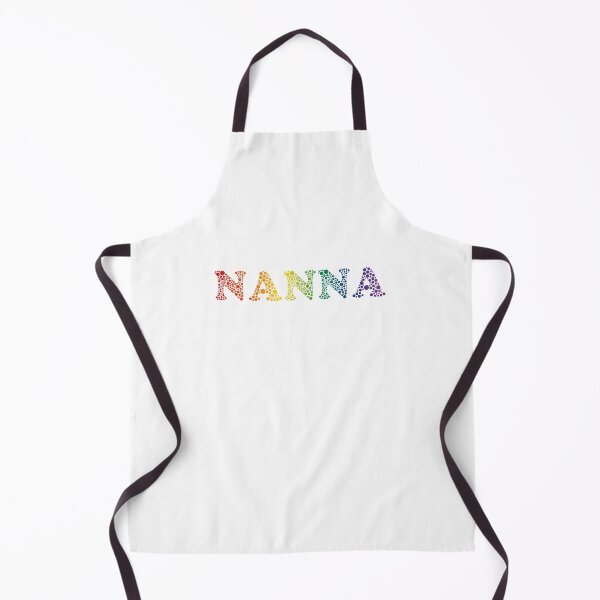 Item preview, Nanna name - fun Rainbow Bubbles LGBT pride design designed and sold by NameTheory.