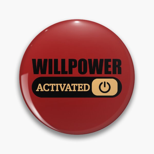 Item preview, Willpower Activated designed and sold by Curator Nation.