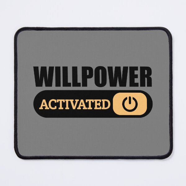 Item preview, Willpower Activated designed and sold by Curator Nation.