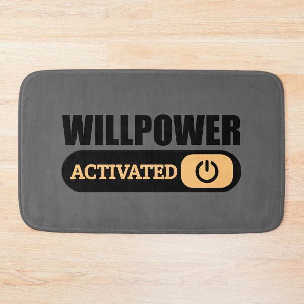 Item preview, Willpower Activated designed and sold by Curator Nation.
