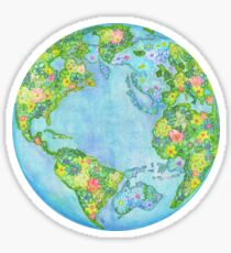 Globe Stickers | Redbubble