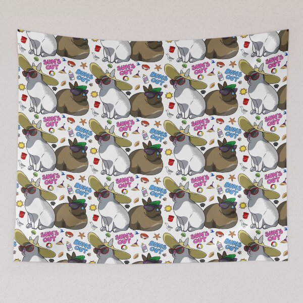 Item preview, Sun's Out Buns Out Repeat Pattern designed and sold by mas729.