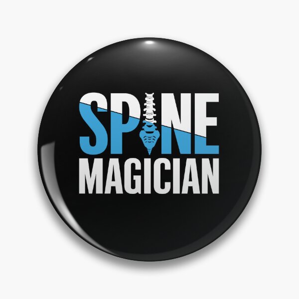 Item preview, Funny Chiropractors quote gift idea, spine magician, Cool Chiropractors saying designed and sold by RedArtsDesign.