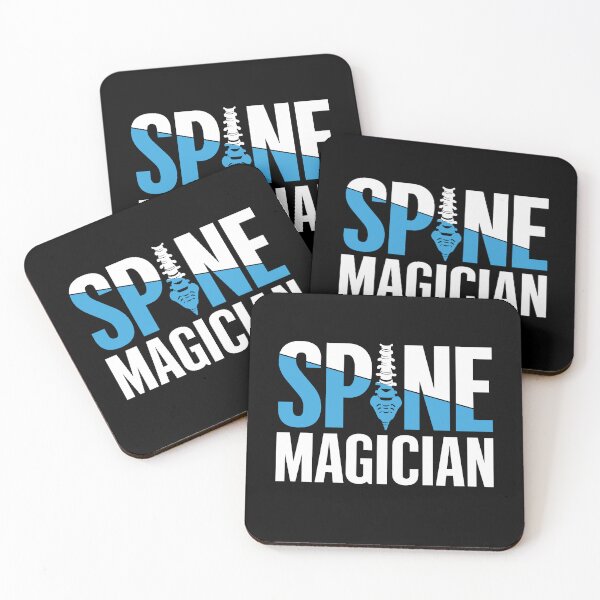 Item preview, Funny Chiropractors quote gift idea, spine magician, Cool Chiropractors saying designed and sold by RedArtsDesign.