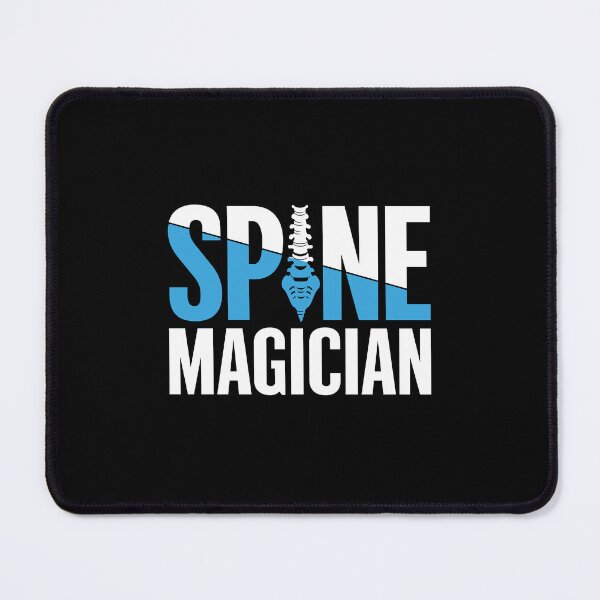 Item preview, Funny Chiropractors quote gift idea, spine magician, Cool Chiropractors saying designed and sold by RedArtsDesign.