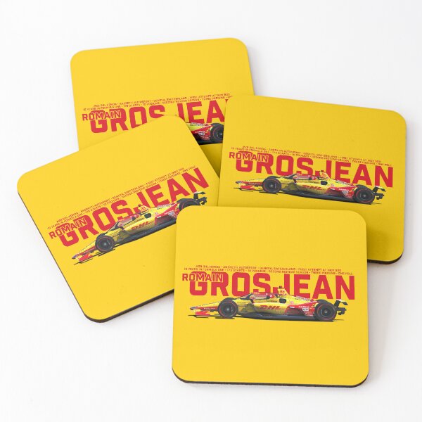 Item preview, Romain Grosjean 2022 (red on yellow) designed and sold by pdas1996.