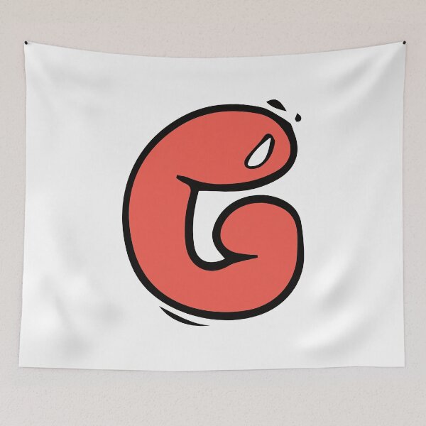 Item preview, Ornamental Letter G, Monogram Letter Ornament, Graffiti Letters designed and sold by PROMEN Creativity.