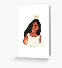 A True Princess Greeting Card