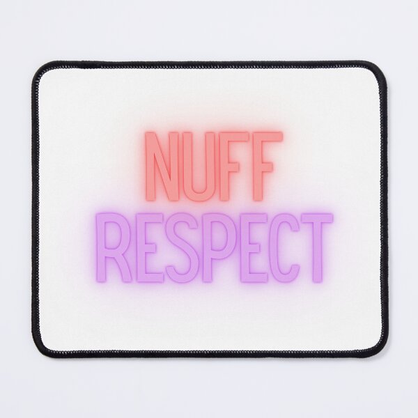 Item preview, nuff respect classic gift for hat and t shirt designed and sold by AnimeBrandStore.