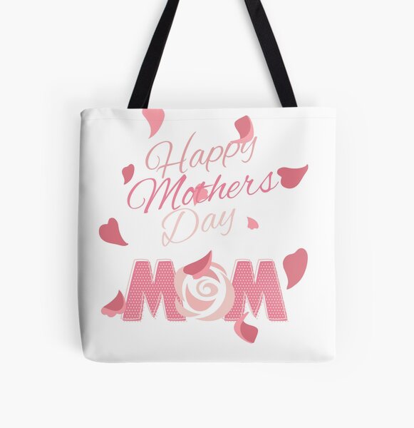 All Over Print Shoulder Tote Bag, Mothers Day Gift For Mom Retro