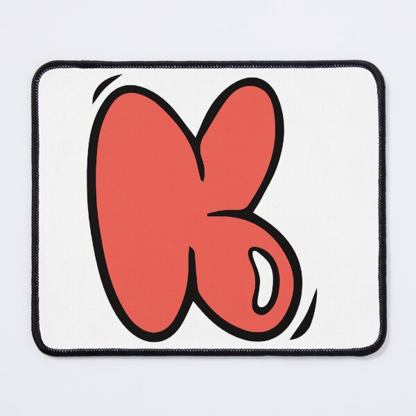 Item preview, Ornamental Letter K, Monogram Letter Ornament, Graffiti Letters designed and sold by PROMEN Creativity.