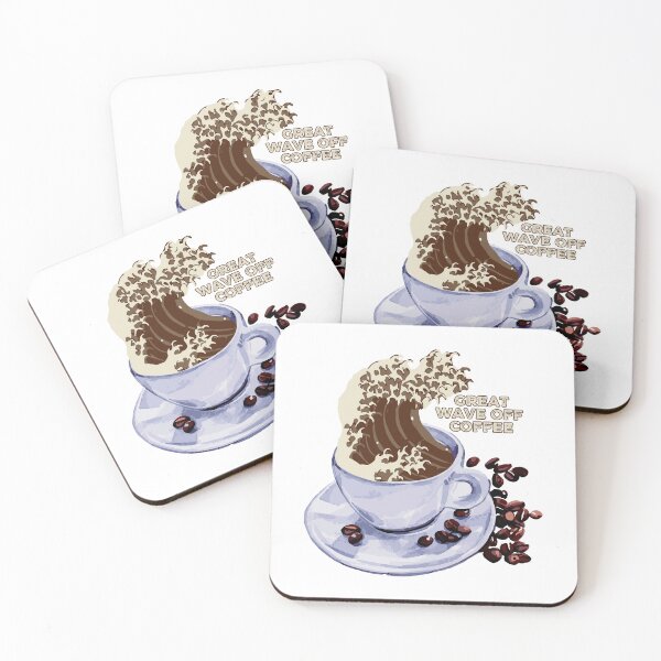 Item preview, Great wave off coffee designed and sold by MoSaid.