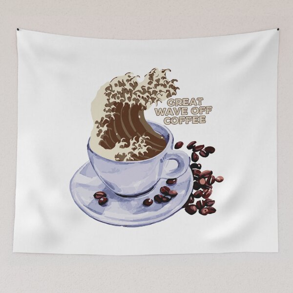 Item preview, Great wave off coffee designed and sold by MoSaid.