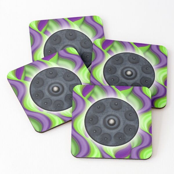 Item preview, Handpan psychedelic design 1 designed and sold by Milamara.