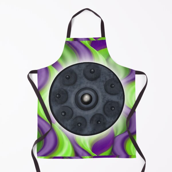 Item preview, Handpan psychedelic design 1 designed and sold by Milamara.