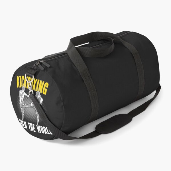 Item preview, Kickboxing Then The World Kickboxer Combat Fighting Long Sleeve designed and sold by PootinTuon.