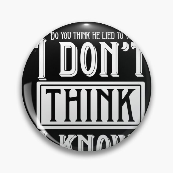 Item preview, I don't think, I know! Classic Poster designed and sold by BlancaAnaya.